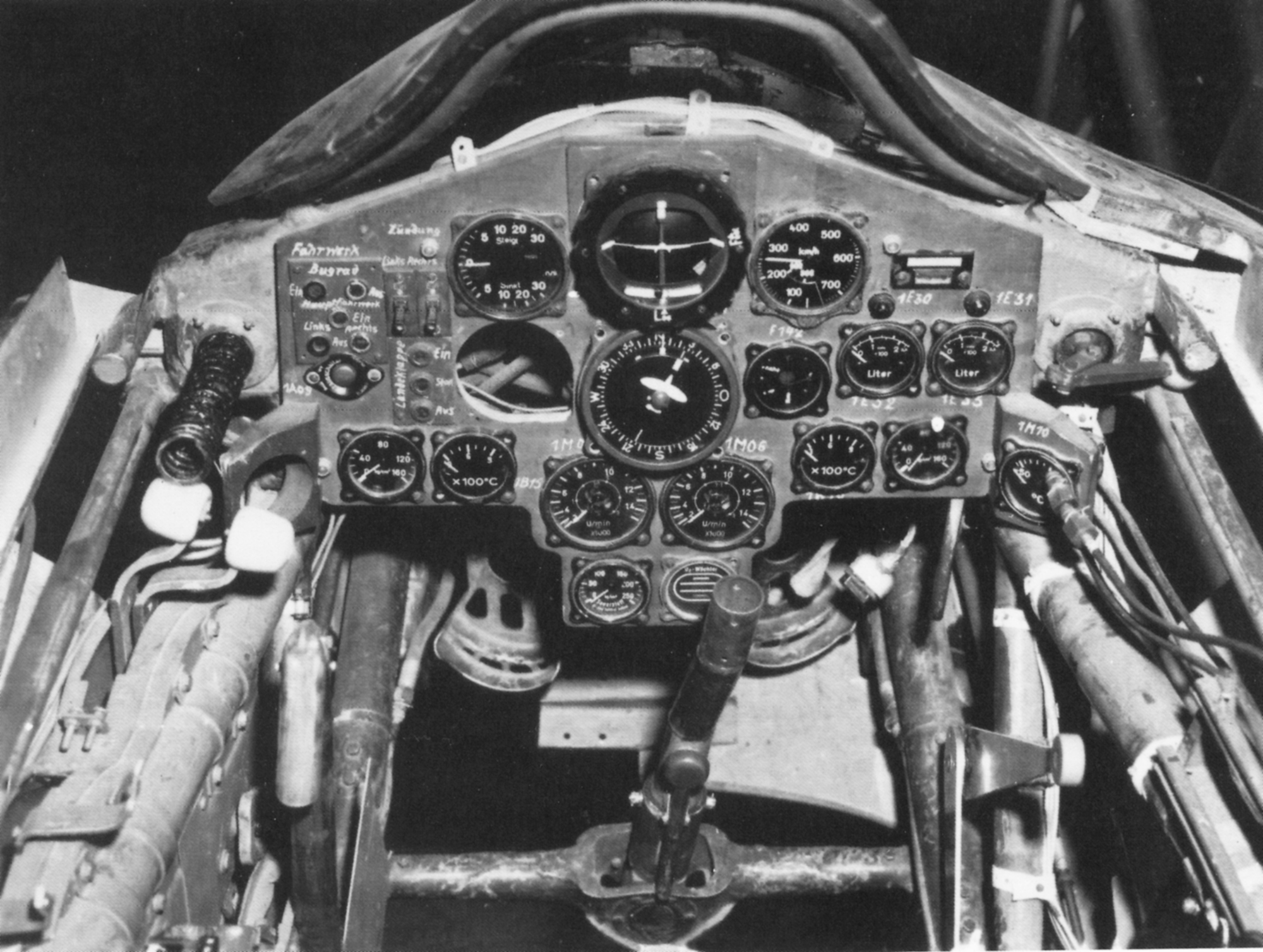 Cockpitprofil Horten Ho 229 Deutscheluftwaffe