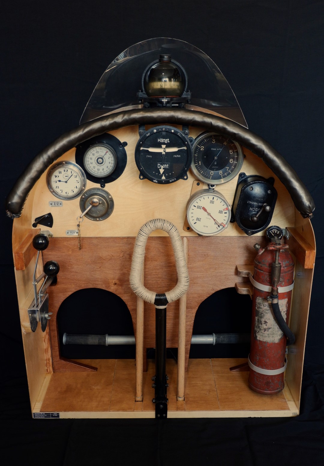 FührerraumNachbau Heinkel HD 32 (1928) Deutscheluftwaffe